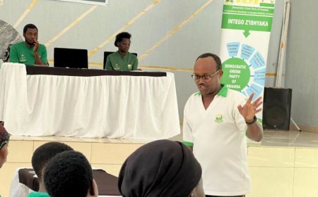 Nyamagabe: Abayobozi b’ishyaka ‘Green Party’ basabwe kwirinda ubusinzi no kwiyandarika