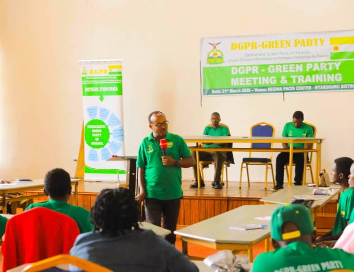 NYARUGURU: Ishyaka Green Party ryiyemeje gushyira imbere ubuvugizi buganisha ku iterambere ry'umuturage.