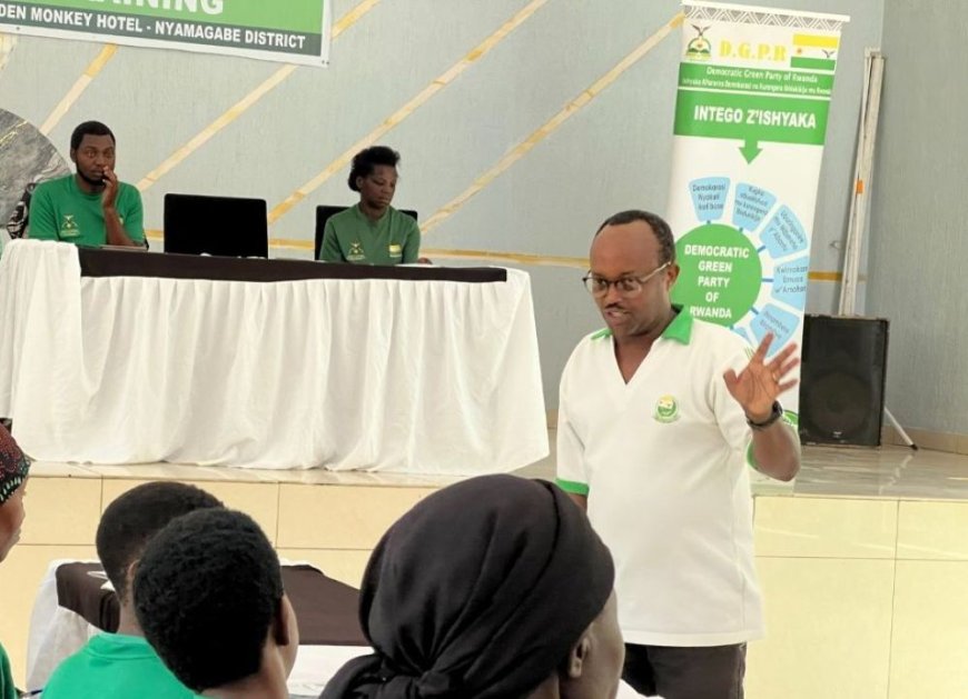 Nyamagabe: Abayobozi b’ishyaka ‘Green Party’ basabwe kwirinda ubusinzi no kwiyandarika
