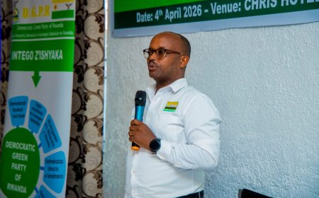 KAMONYI: Basobanuriwe intego z’Ishyaka DGPR Green Party mu Gihugu.
