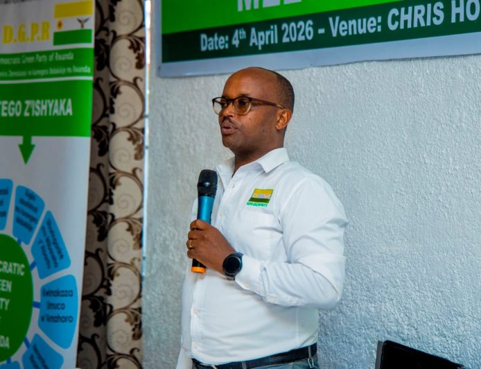 KAMONYI: Basobanuriwe intego z’Ishyaka DGPR Green Party mu Gihugu.