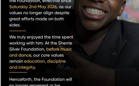 Sherie Silver Foundation yatandukanye n’umwe mu bana wafashaga.