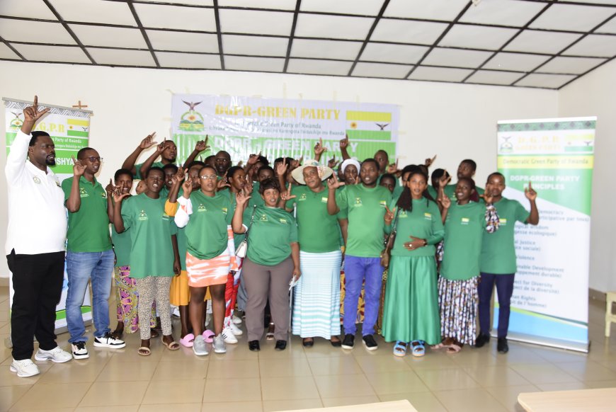 HUYE: Green Party izahugura abaturage kugera ku rwego rw’umudugudu.