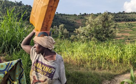 Gicumbi: Mubazi y'amazi n'ikigega byashoye abaturage mu bishanga.