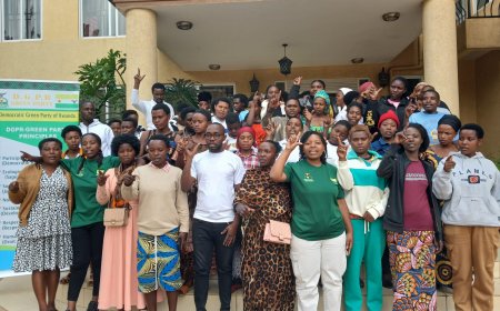 Ishyaka DGPR-Green Party rikomeje kugaba amashami i Burera, Aba Bungwe na bo batoye abayobozi.